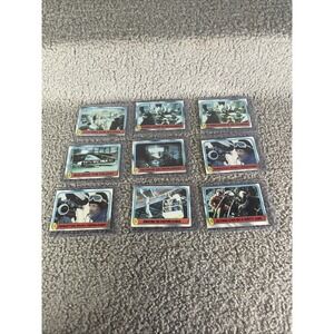 Topps Star Wars 1980 Empire Strikes Back Lot Movie‎ Facts Cards Lot Of 9